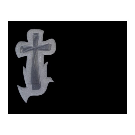 Lapida para nicho con incrustacion de ceramica RV-230