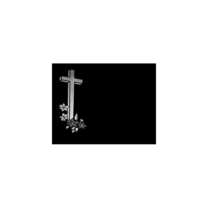 Lapida para nicho grabada laser L-175