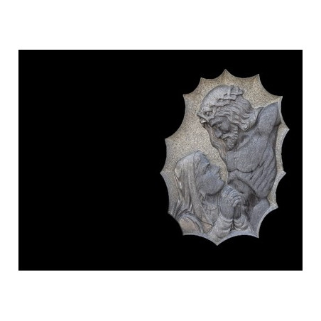 Lapida para nicho con incrustacion de ceramica RV-231