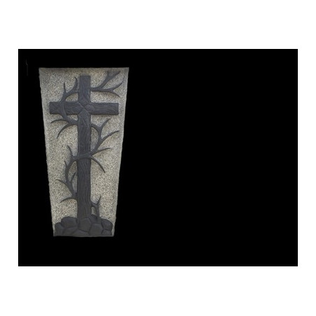 Lapida para nicho con incrustacion de ceramica RV-239