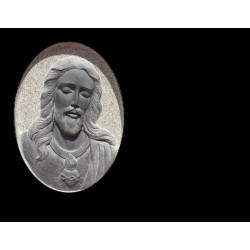 Lapida para nicho con incrustacion de ceramica RV-240