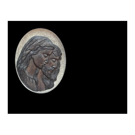 Lapida para nicho con incrustacion de ceramica RV-241