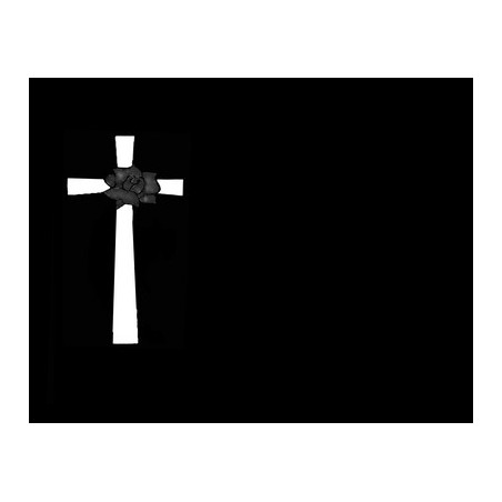 Lapida para nicho grabada laser L-176