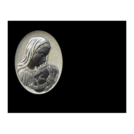 Lapida para nicho con incrustacion de ceramica RV-244