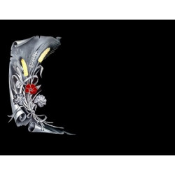 Lapida para nicho con incrustacion de ceramica LI-105