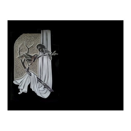 Lapida para nicho grabada laser L-177