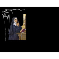 Lapida para nicho con incrustacion de ceramica LI-107