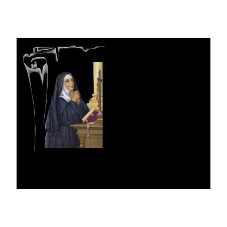 Lapida para nicho con incrustacion de ceramica LI-107