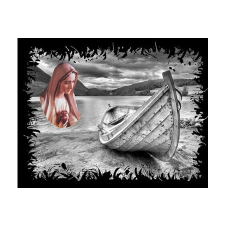 Lapida para nicho con incrustacion de ceramica LI-111