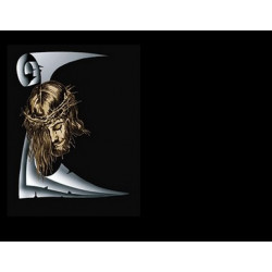 Lapida para nicho con incrustacion de ceramica LI-118