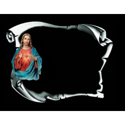 Lapida para nicho con incrustacion de ceramica LI-119