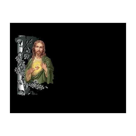 Lapida para nicho con incrustacion de ceramica LI-124