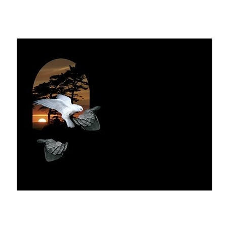 Lapida para nicho con incrustacion de ceramica LI-125