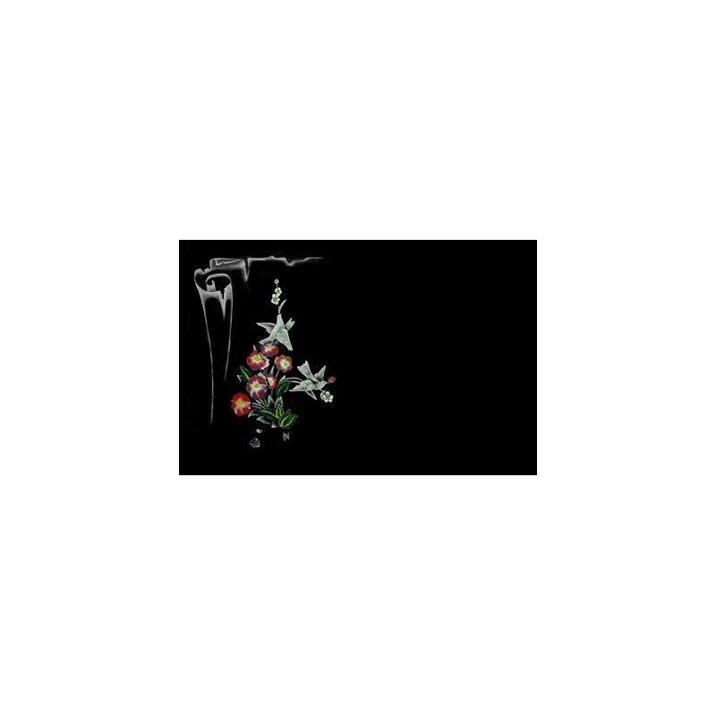 Lapida para nicho grabada laser L-192