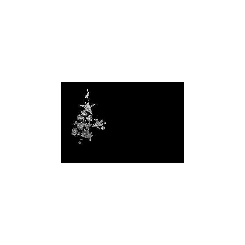 Lapida para nicho grabada laser L-193