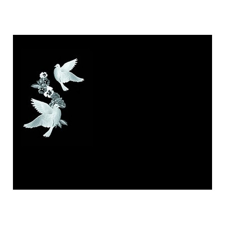 Lapida para nicho grabada laser L-223