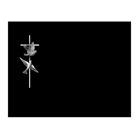 Lapida para nicho grabada laser L-264