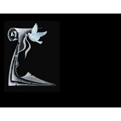 Lapida para nicho grabada laser L-292