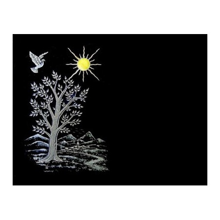 Lapida para nicho grabada laser L-307