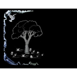 Lapida para nicho grabada laser L-308