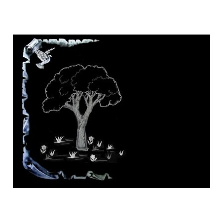 Lapida para nicho grabada laser L-308