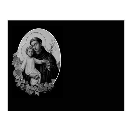 Lapida para nicho grabada laser L-114