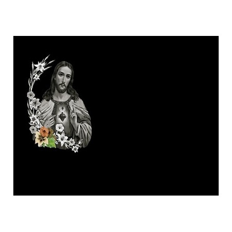 Lapida para nicho grabada laser L-324