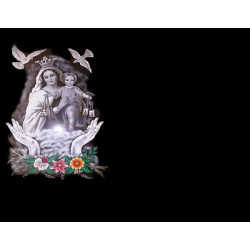 Lapida para nicho grabada laser L-345