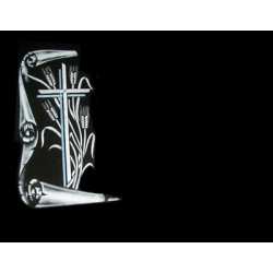 Lapida para nicho grabada laser L-350