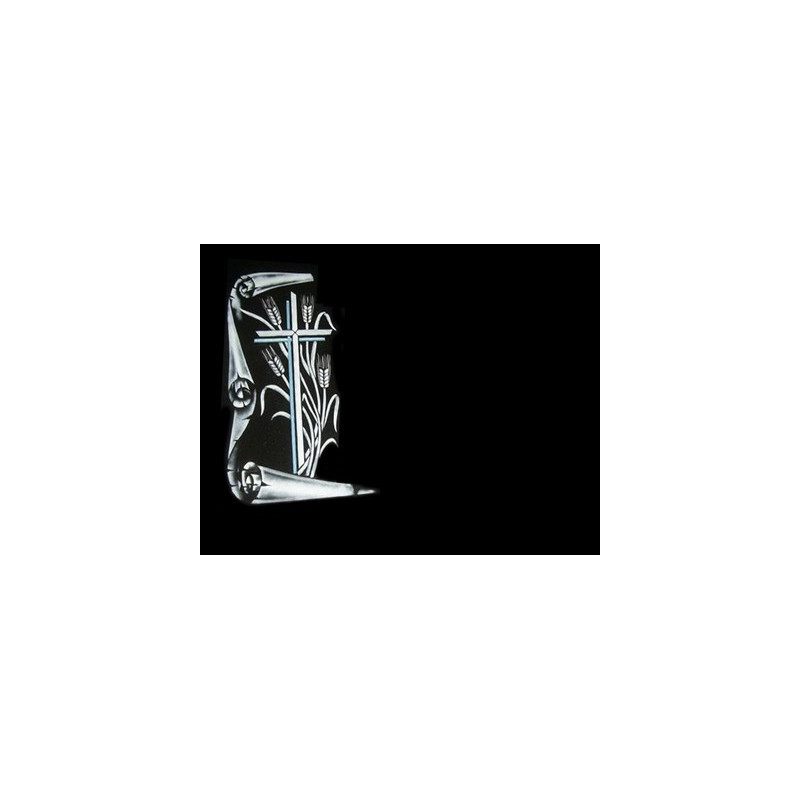 Lapida para nicho grabada laser L-350