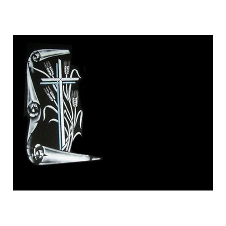 Lapida para nicho grabada laser L-350