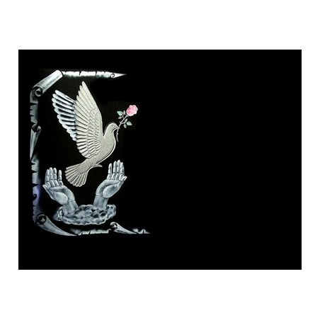 Lapida para nicho grabada laser L-353