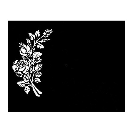 Lapida para nicho grabada laser L-362