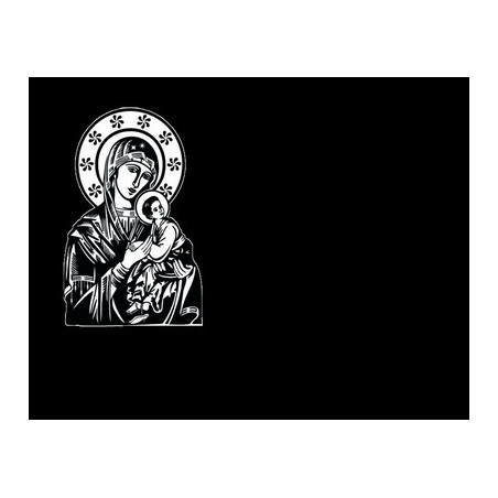 Lapida para nicho grabada laser L-402