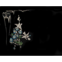 Lapida para nicho grabada laser L-120