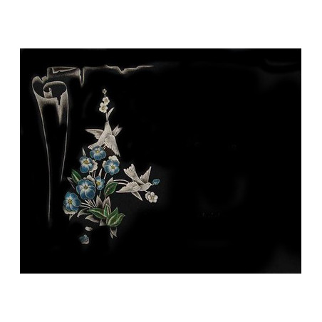 Lapida para nicho grabada laser L-120