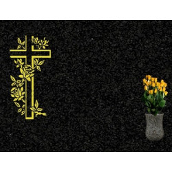 Lapida para nicho grabada laser L-406