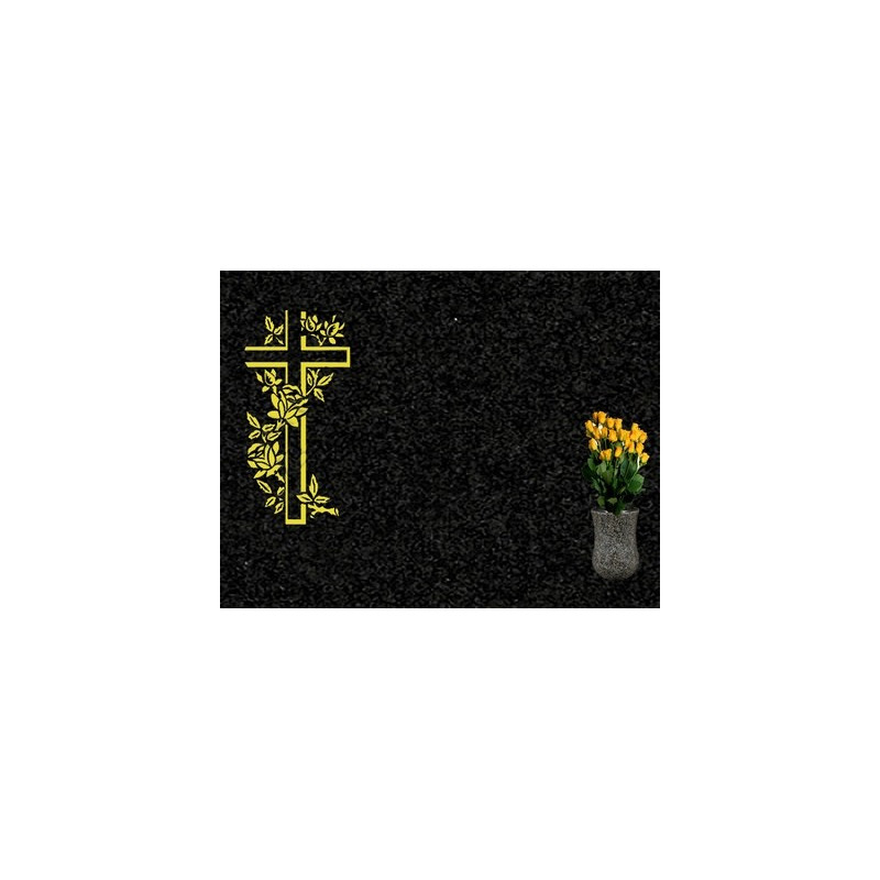 Lapida para nicho grabada laser L-406