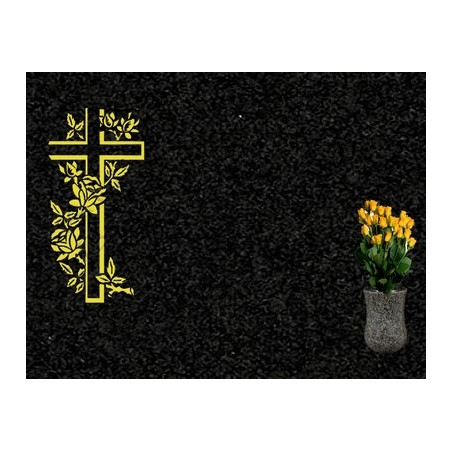 Lapida para nicho grabada laser L-406