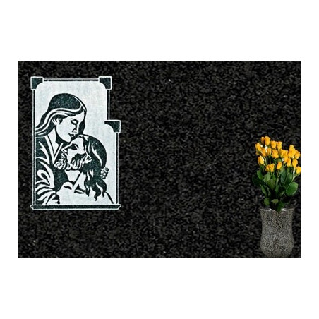 Lapida para nicho grabada laser L-407