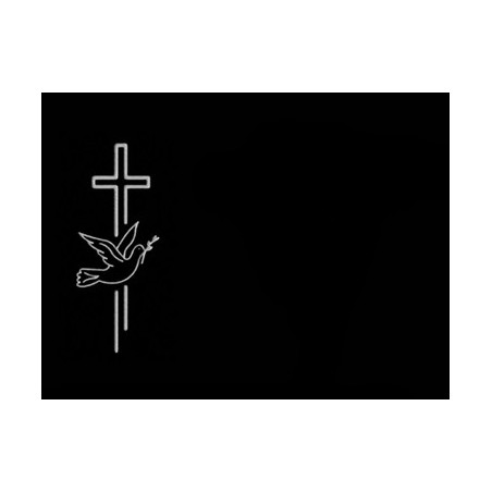 Lapida para nicho grabada G-124