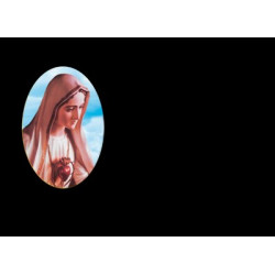 Lapida para nicho con incrustacion de ceramica IN-107