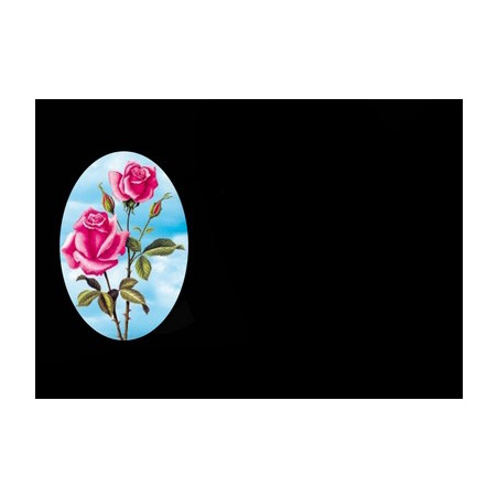 Lapida para nicho con incrustacion de ceramica IN-108