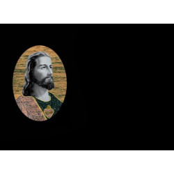 Lapida para nicho con incrustacion de ceramica IN-110