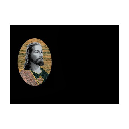 Lapida para nicho con incrustacion de ceramica IN-110