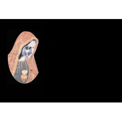 Lapida para nicho con incrustacion de ceramica IN-114