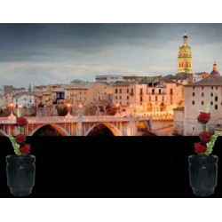 Lapida para nicho con incrustacion de ceramica IN-117