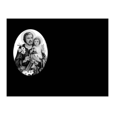 Lapida para nicho con incrustacion de ceramica IN-121