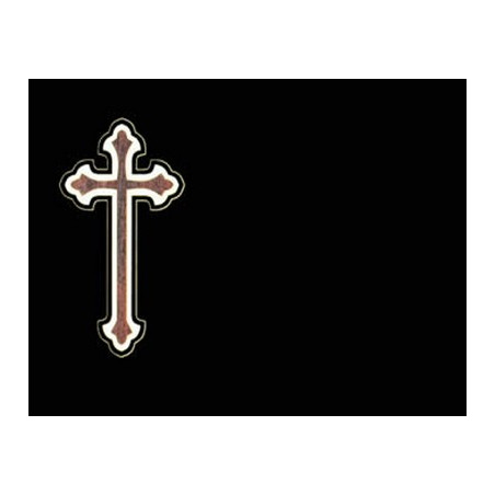 Lapida para nicho con incrustacion de ceramica IN-129