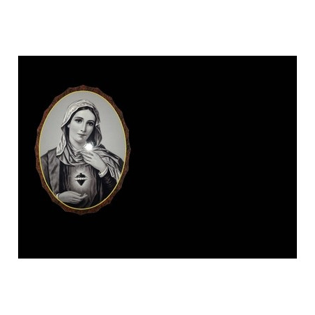 Lapida para nicho con incrustacion de ceramica IN-134